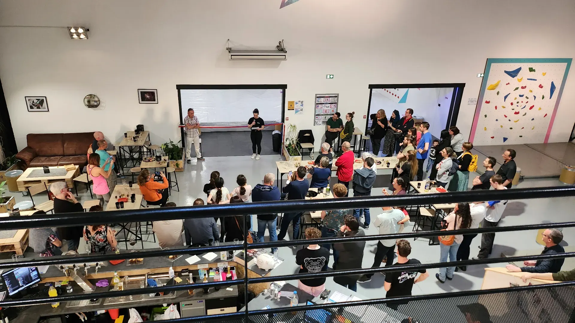 Anniversaire et événement groupe à la salle d'escalade Arcabloc Vichy